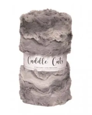 2 Yard Luxe Cuddle Cuts Wild Rabbit - Silver