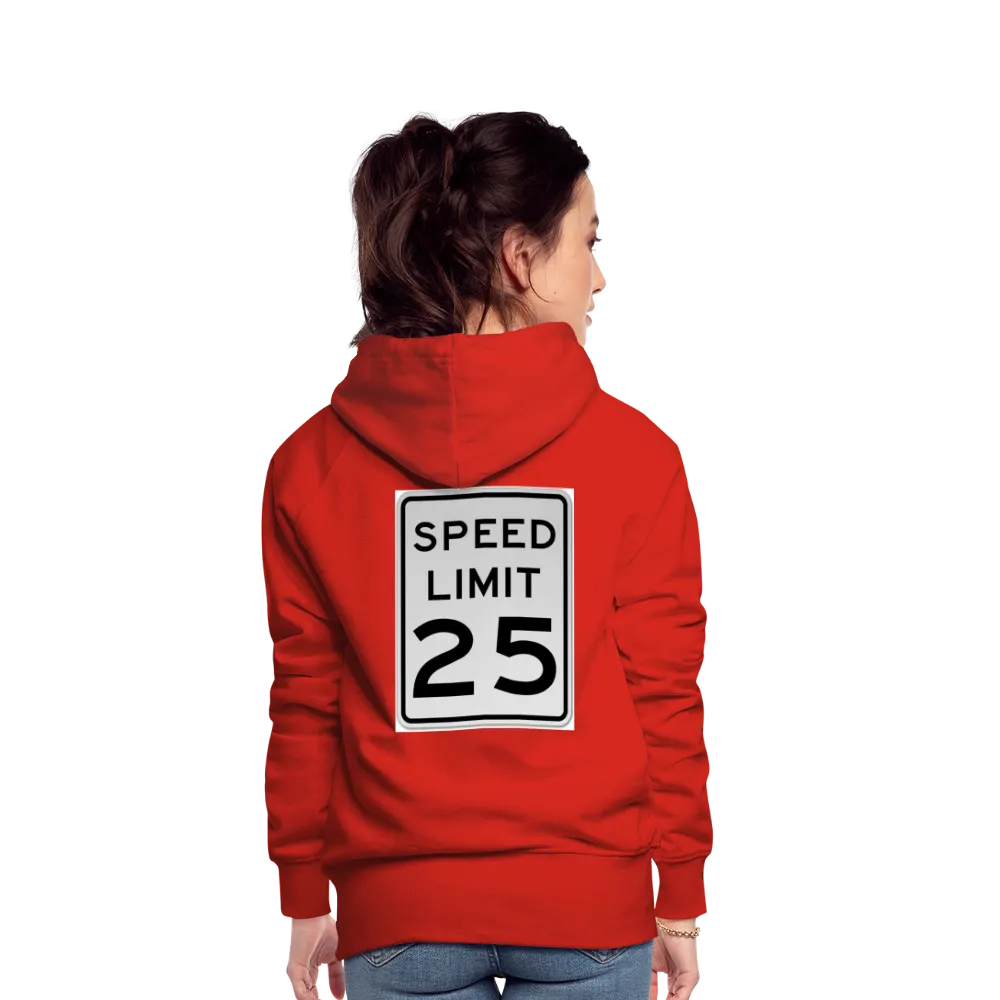 25mph Women’s Premium Hoodie