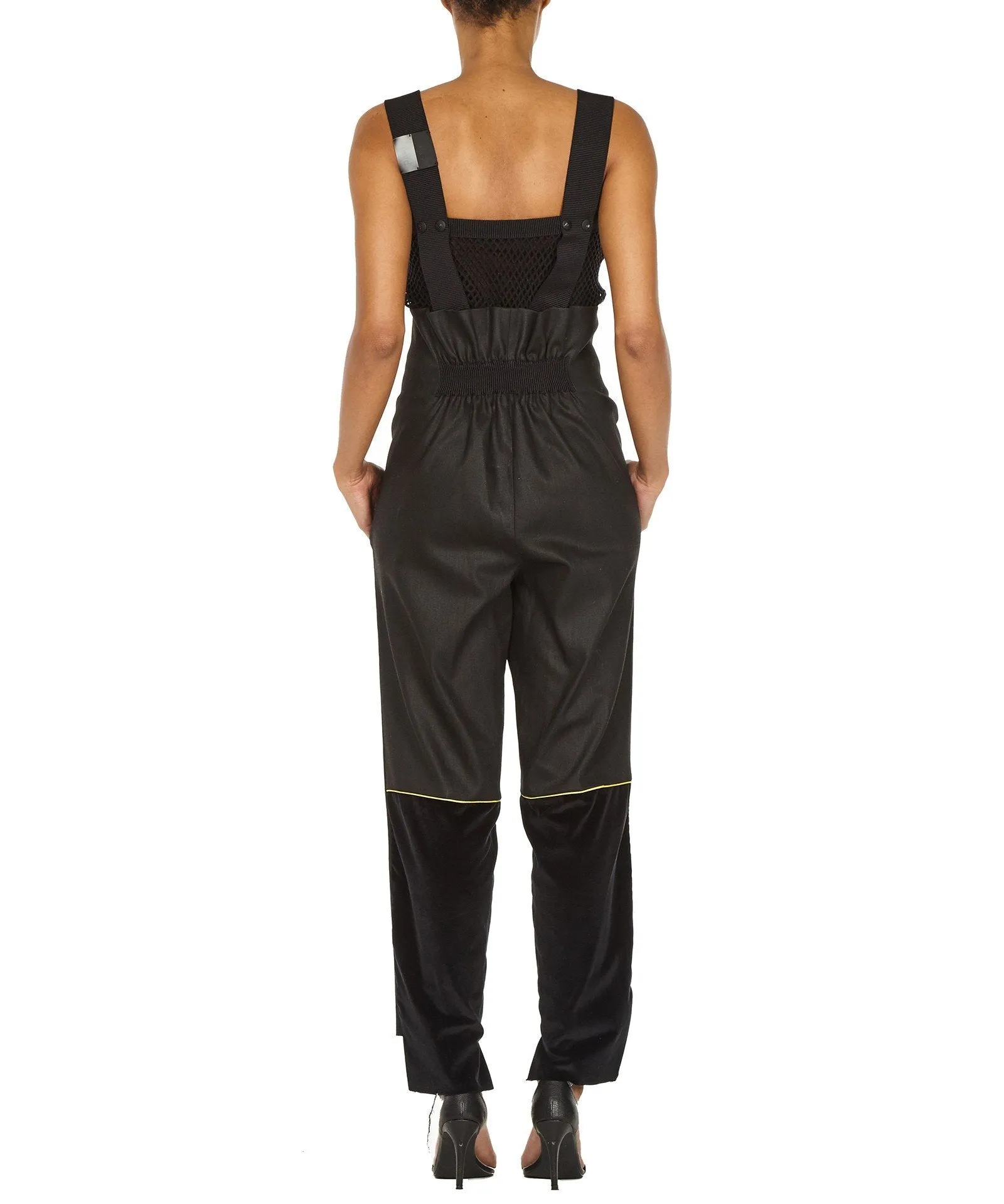 ADJUSTABLE HIGH WAISTED TROUSERS