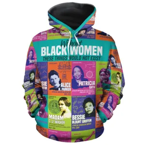 African Women Inventors All-over Hoodie