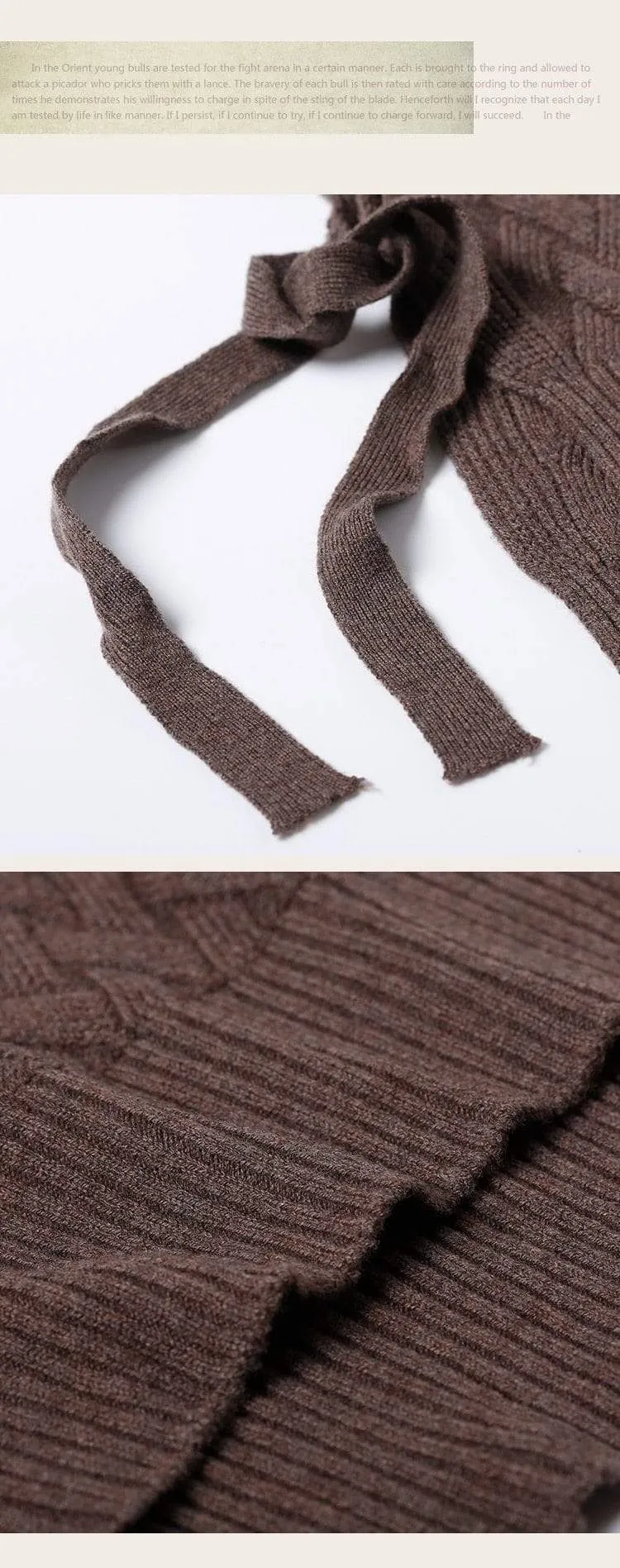 Amanda Thick Wool Sweater