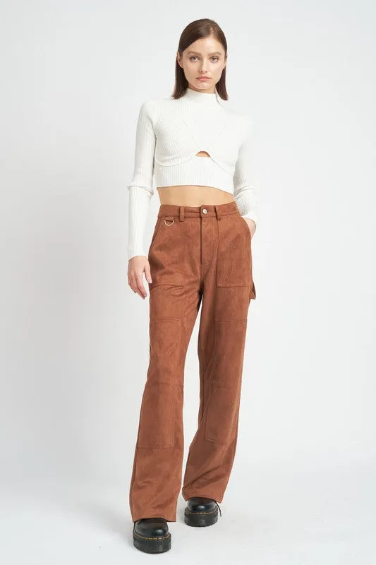 Arie Relaxed Straight Leg Pants