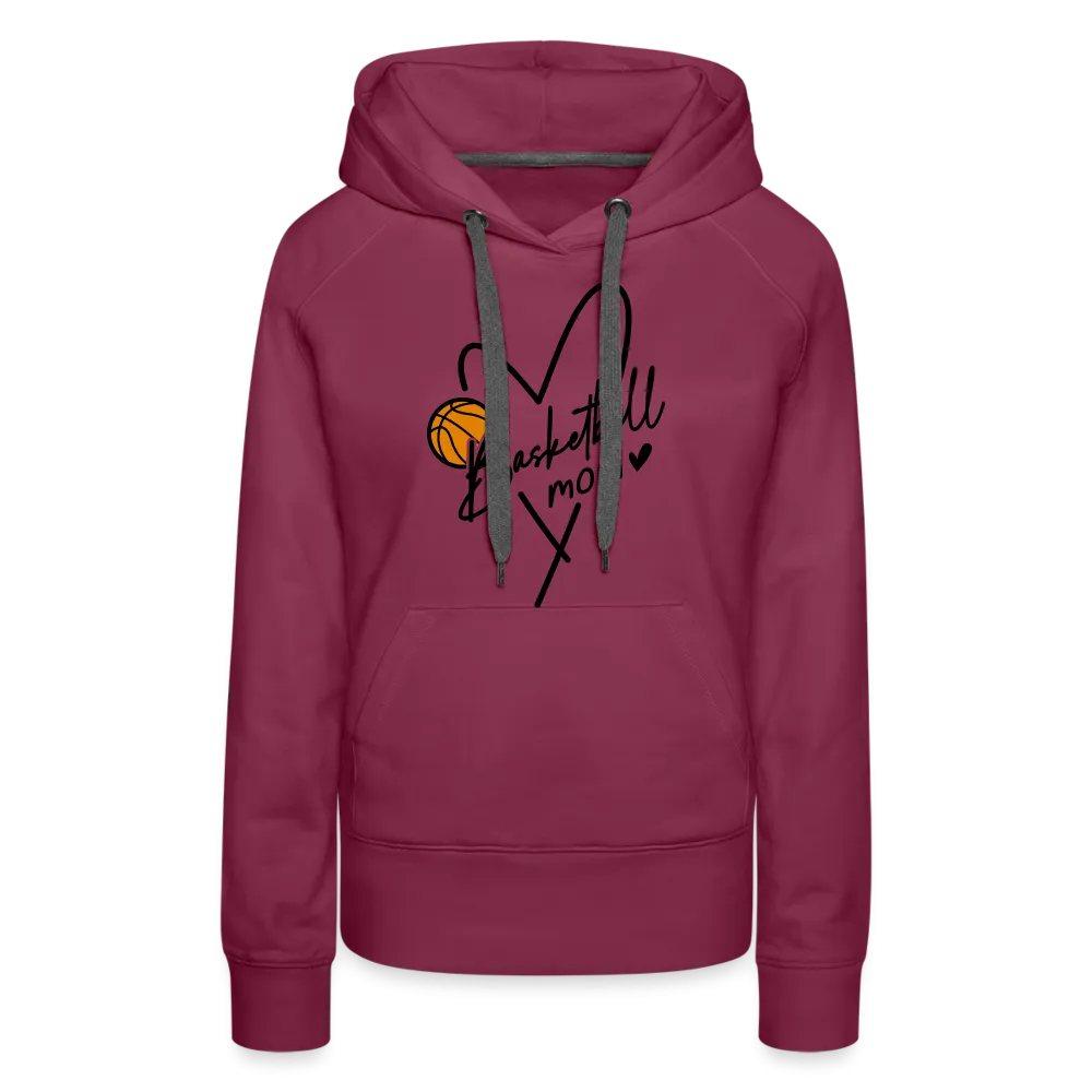 Basketball Mom : Women’s Premium Hoodie