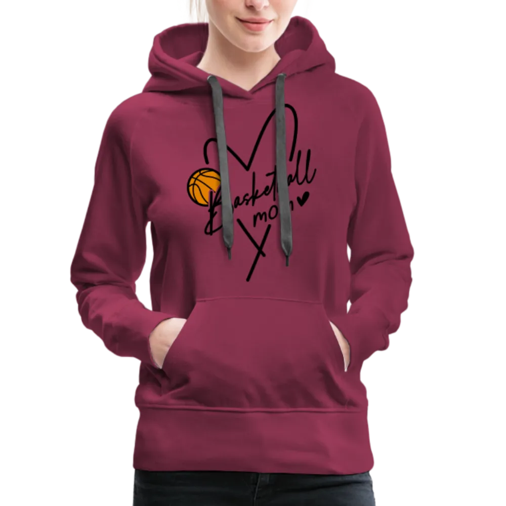 Basketball Mom : Women’s Premium Hoodie