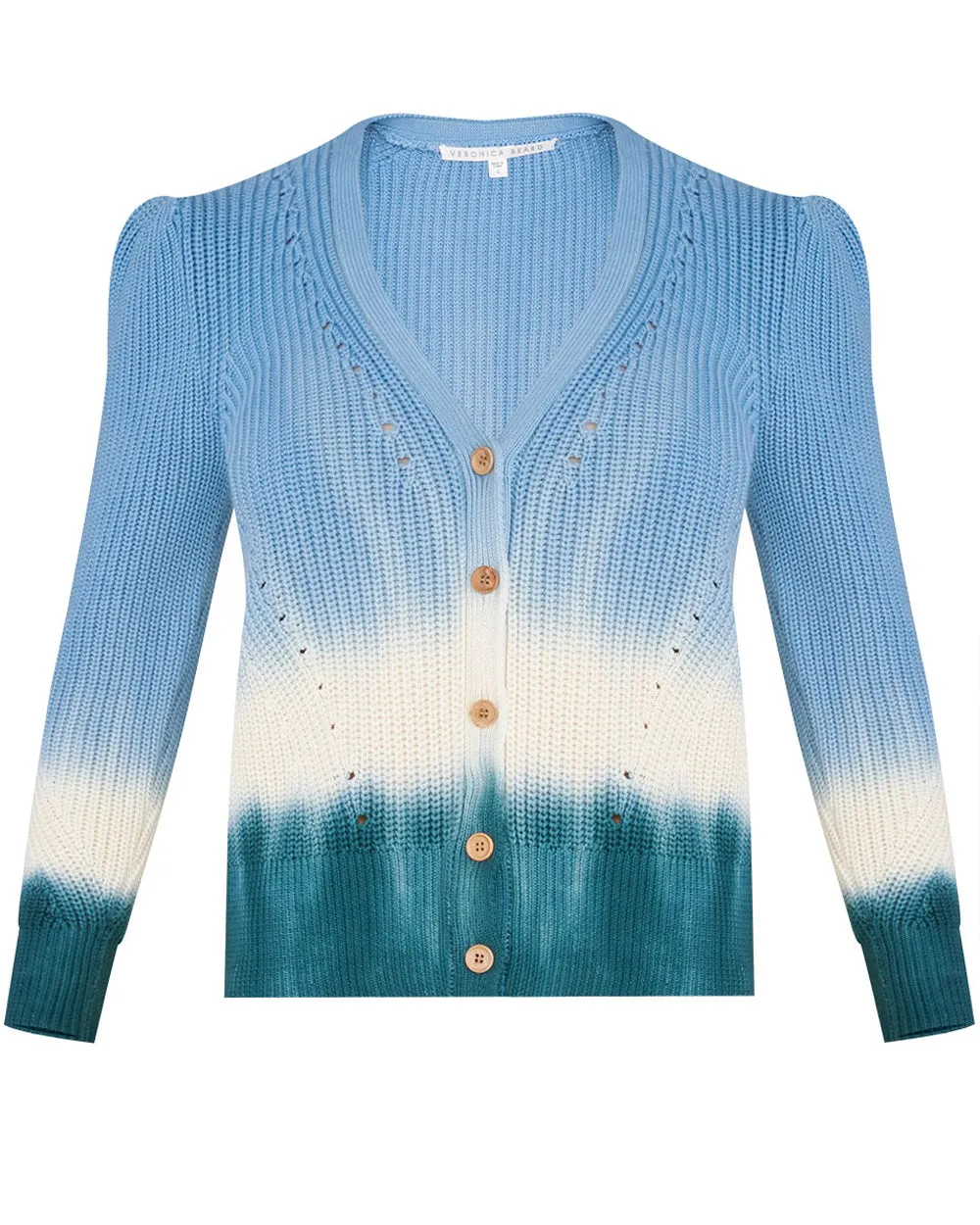 Blue Tie Dye Knit Parula Cardigan