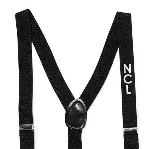 Boy's Monogrammed Tuxedo Suspender and Bowtie Gift Set - Discontinued