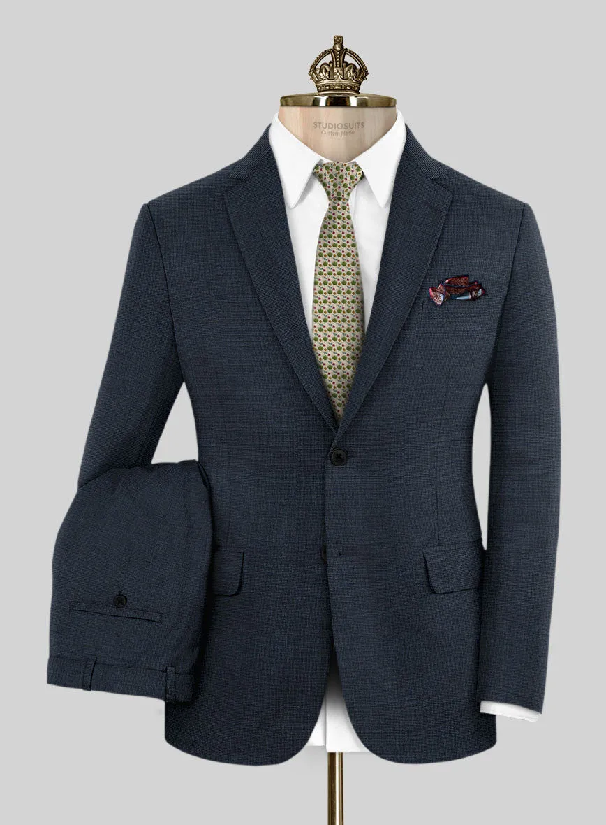 Bristol Nailhead Blue Suit