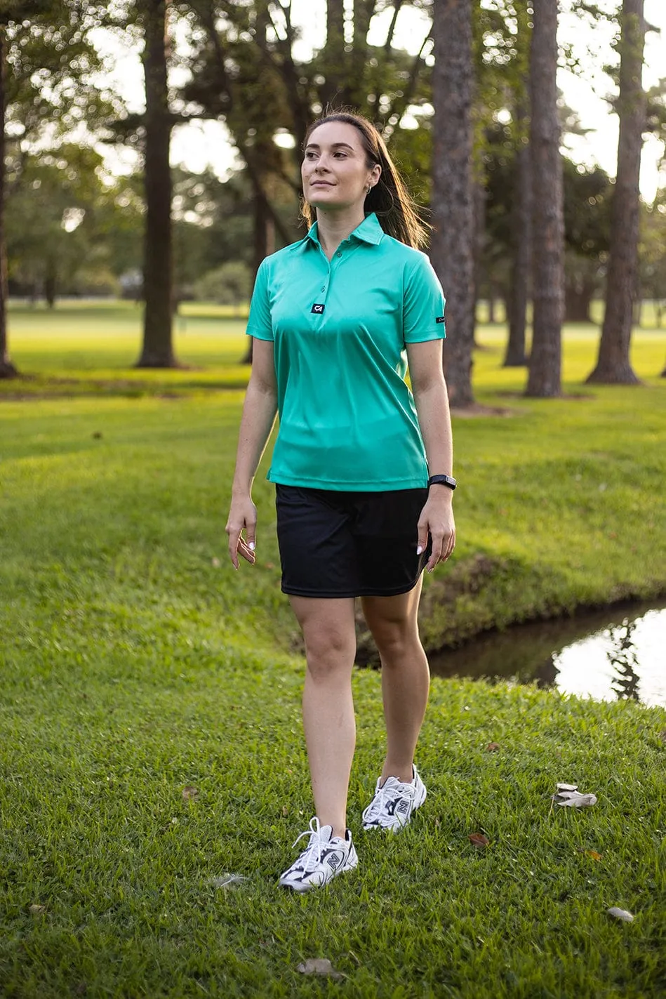 CA Ladies Iconic Golf Shirt | Jade