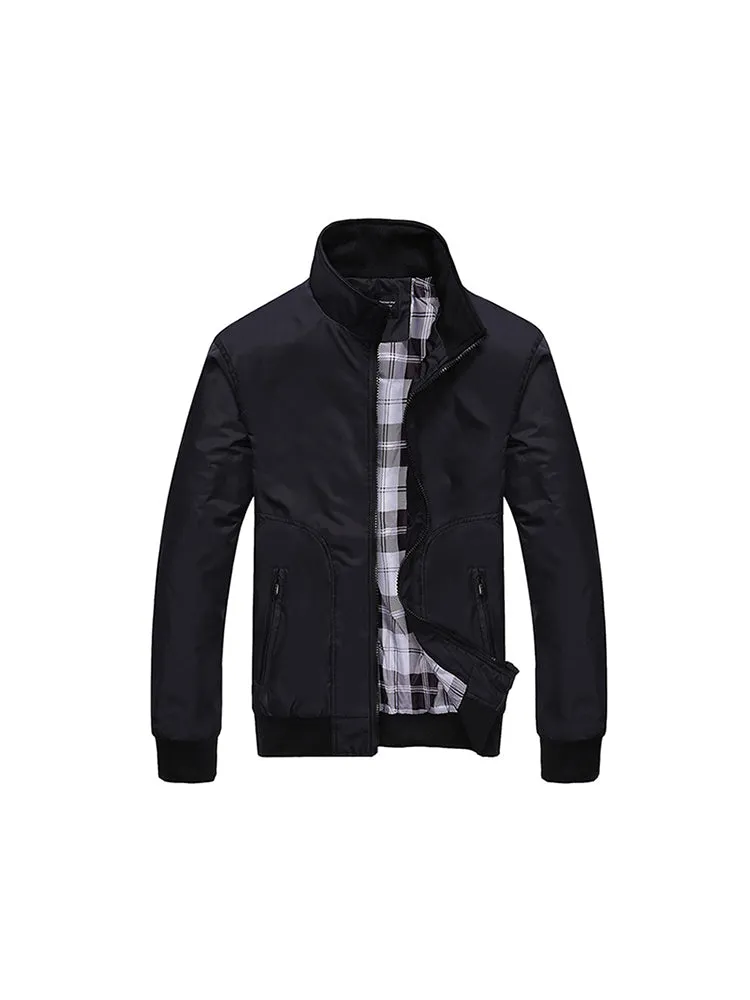 Casual Stand Collar Jacket