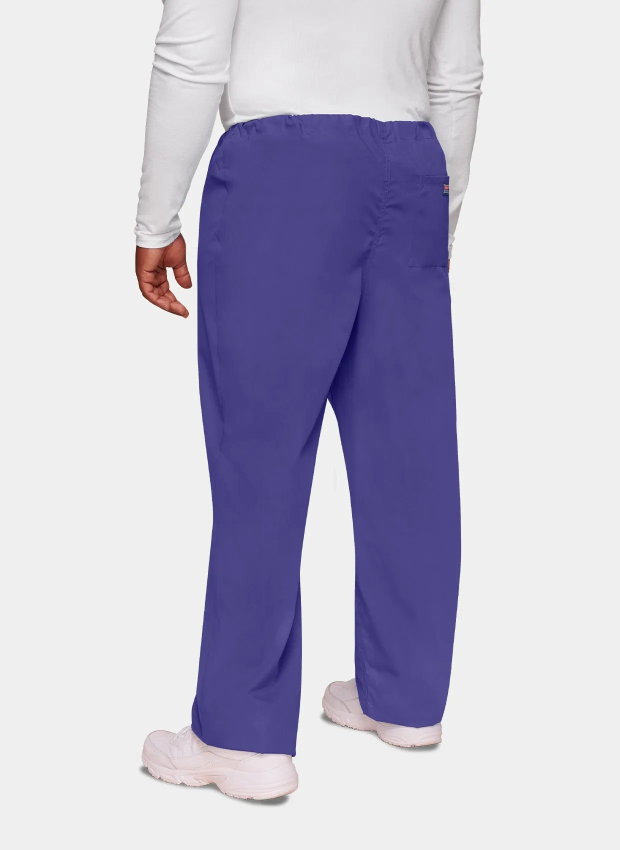 Cherokee Unisex Drawstring Scrub Trousers - Grape