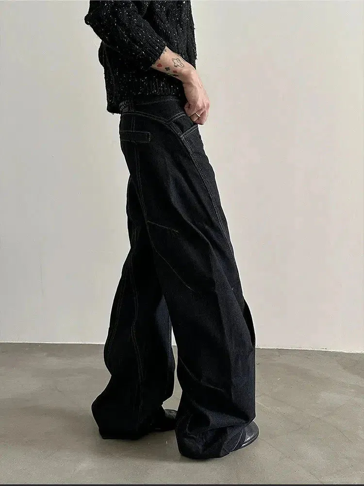 Chicmy- Relaxed Fit Denim Pants