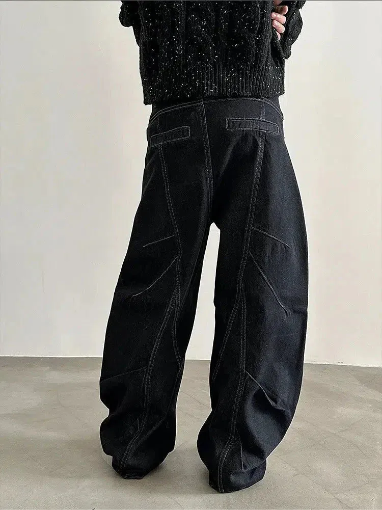 Chicmy- Relaxed Fit Denim Pants