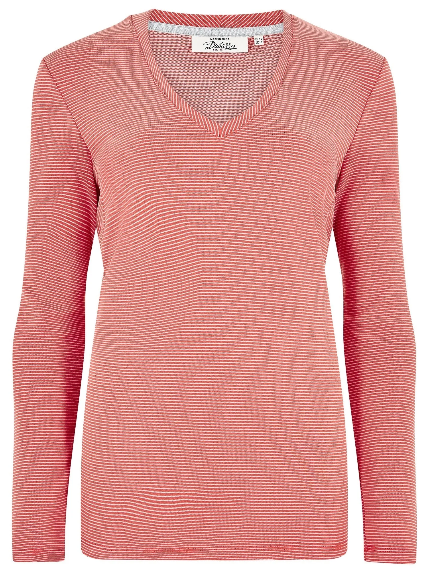 Dubarry Womens Stradbally Womens V-Neck Poppy