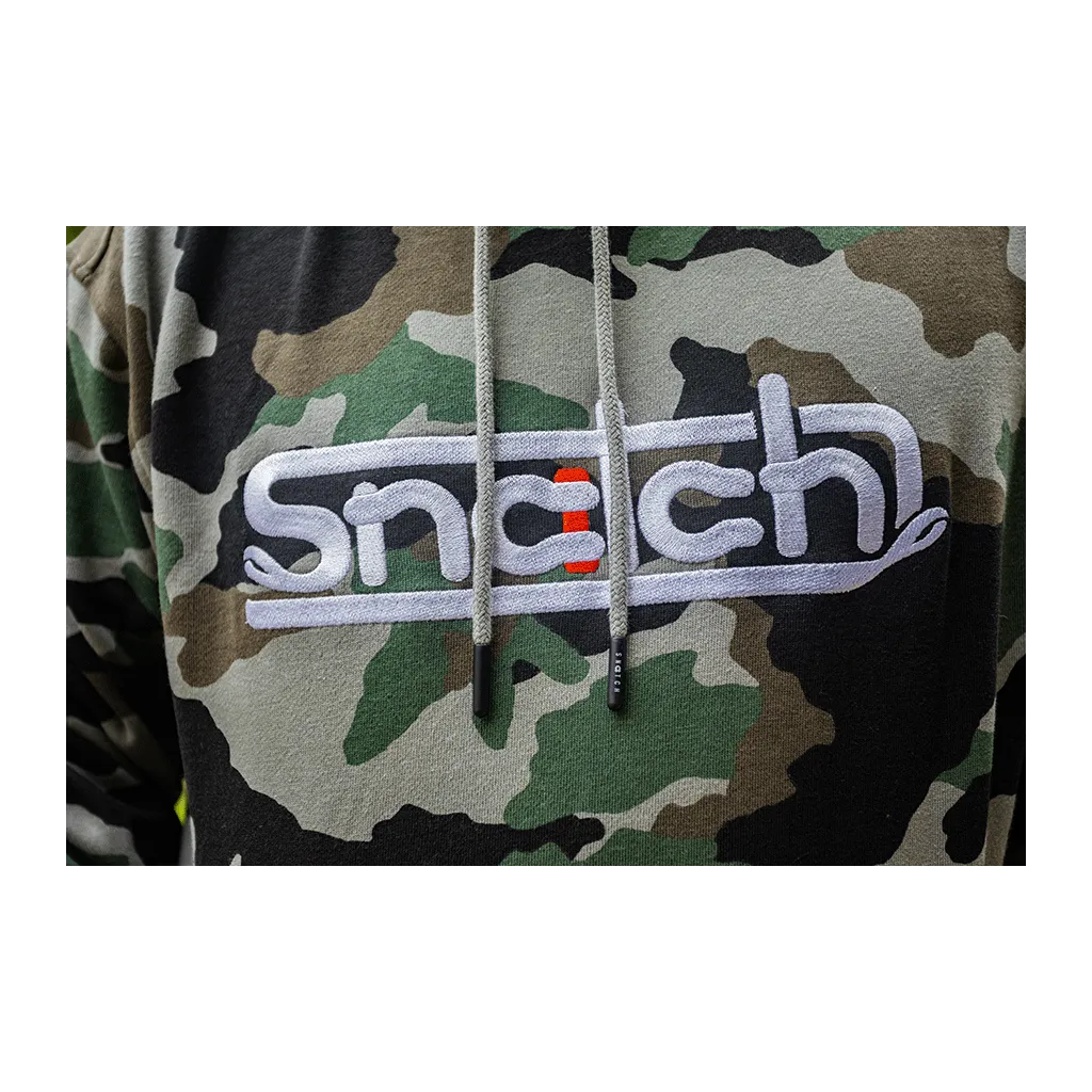 Embroidered Snatch Hoodie Army Camo