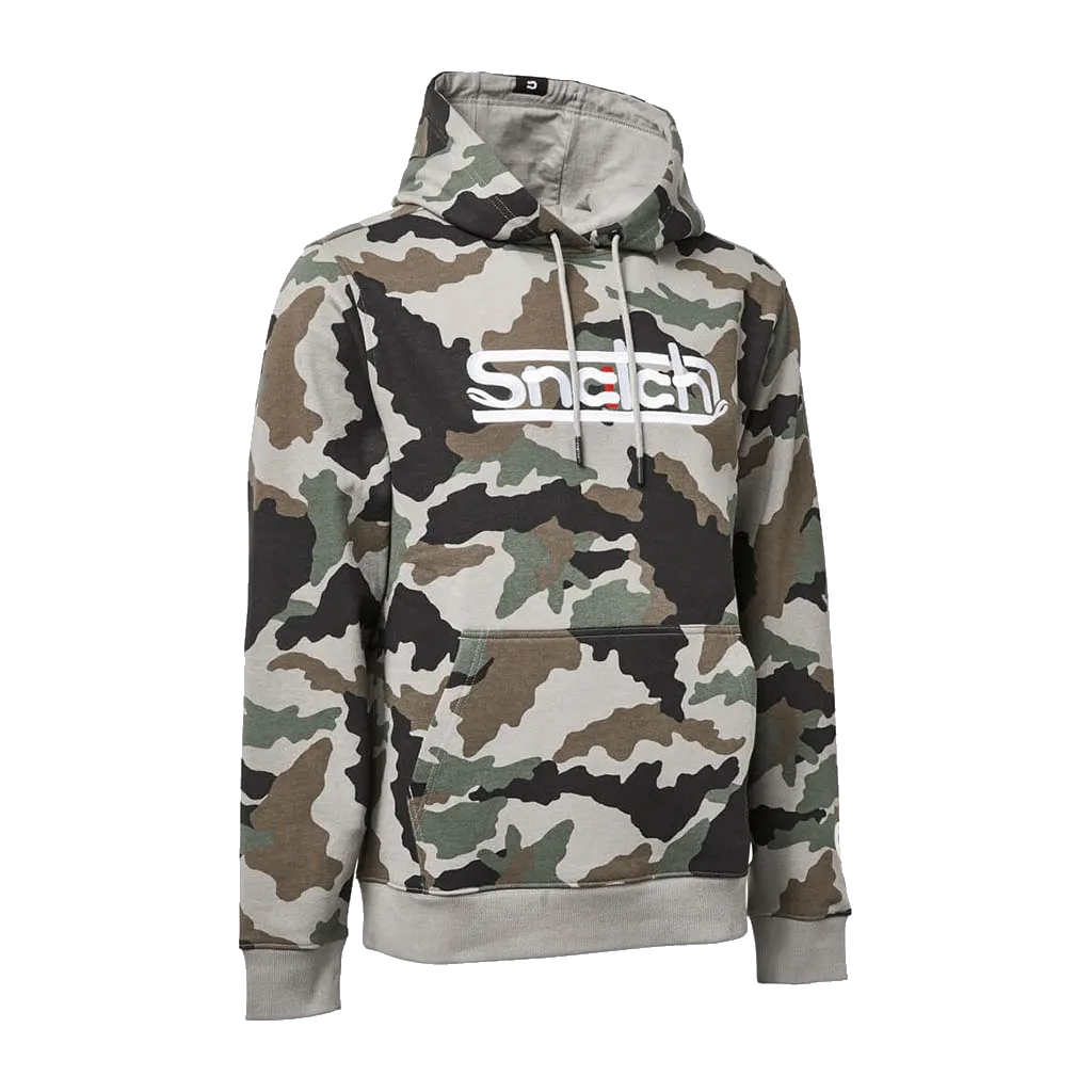 Embroidered Snatch Hoodie Army Camo