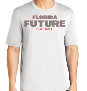 FLORIDA FUTURE SS SOFT COTTON TEE UNISEX  WHITE