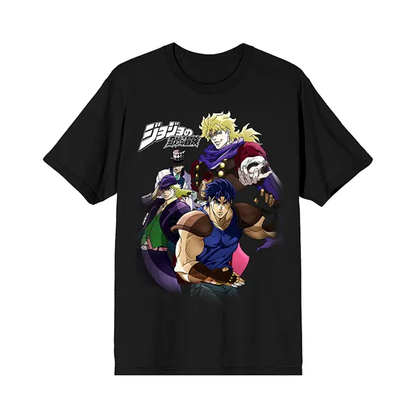 JoJo's Bizarre Adventure T-shirt, black