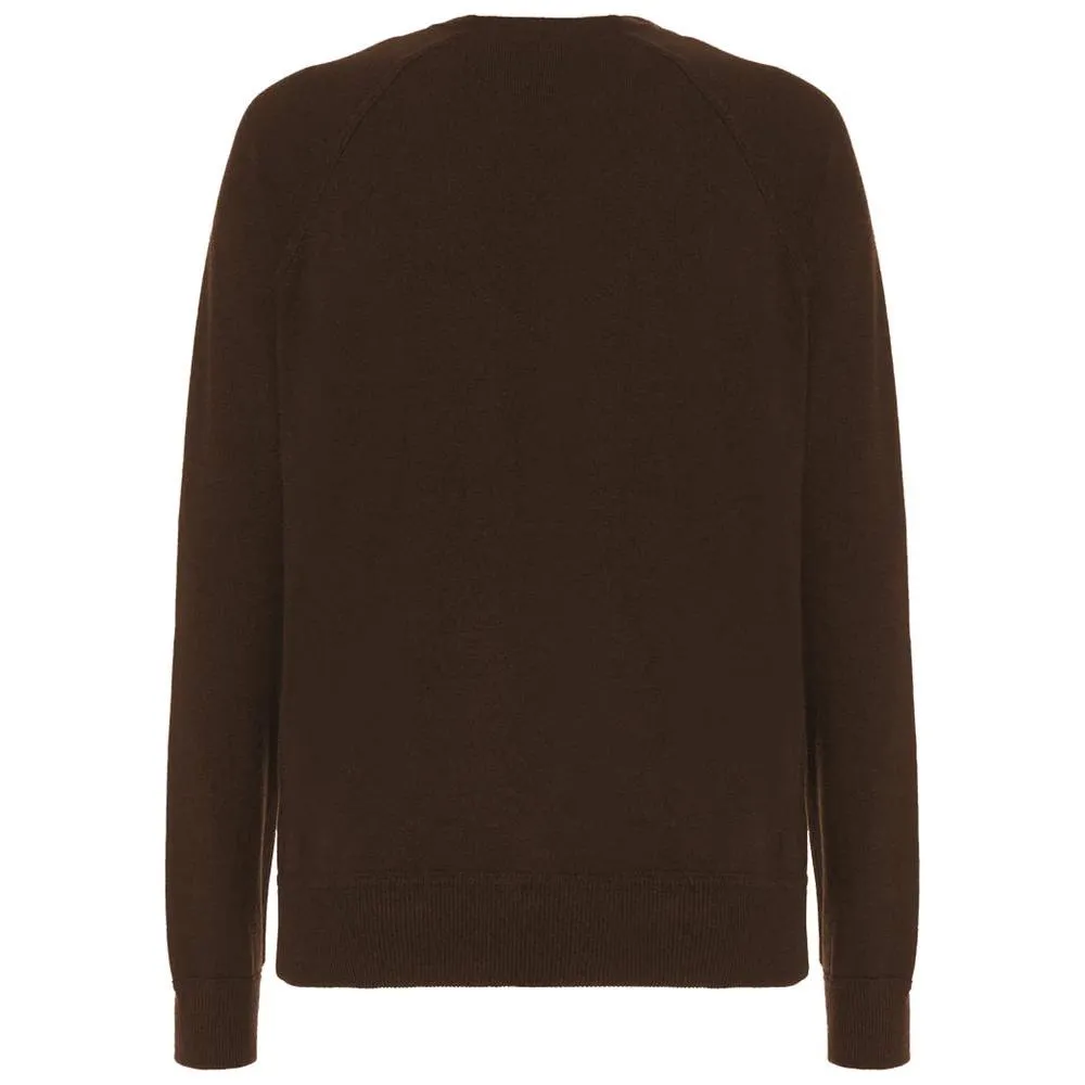 Malo Brown Wool Sweater