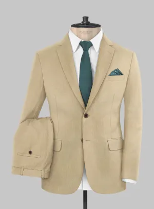 Marco Stretch Tan Wool Suit