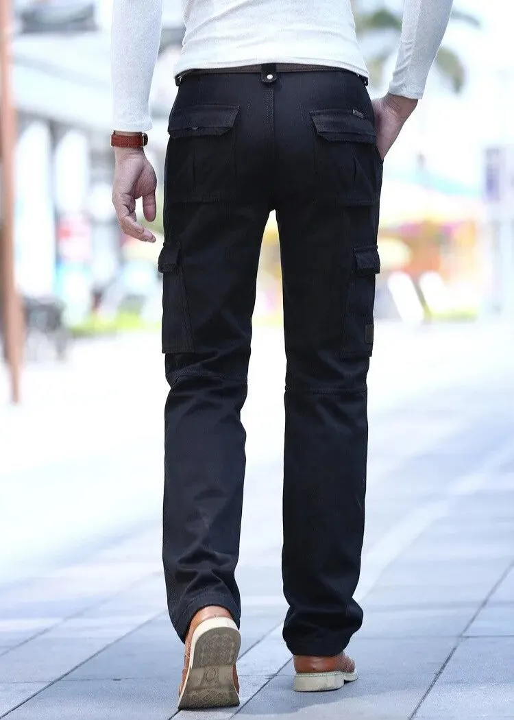 Men's Relaxed Loose Fit Cargo Pants | Perfect for All Seasons