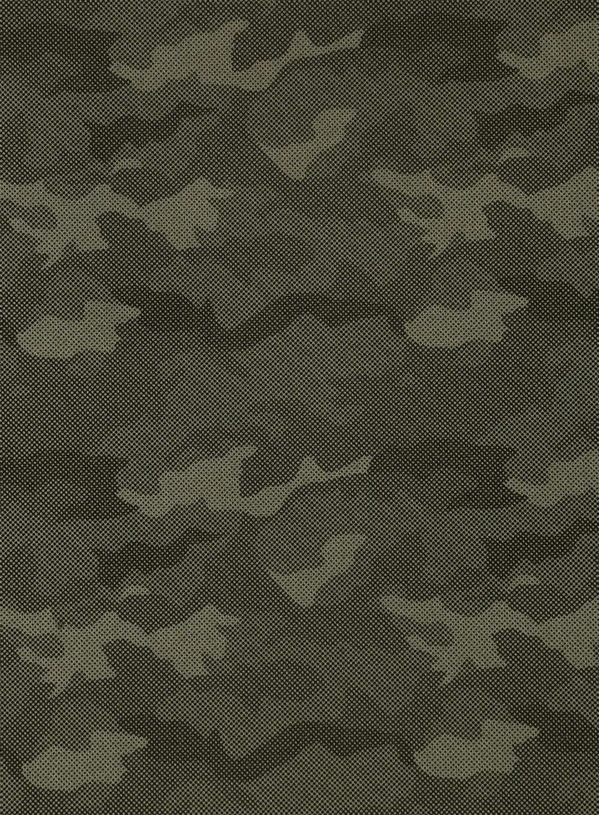 Modern Green Camo Suit