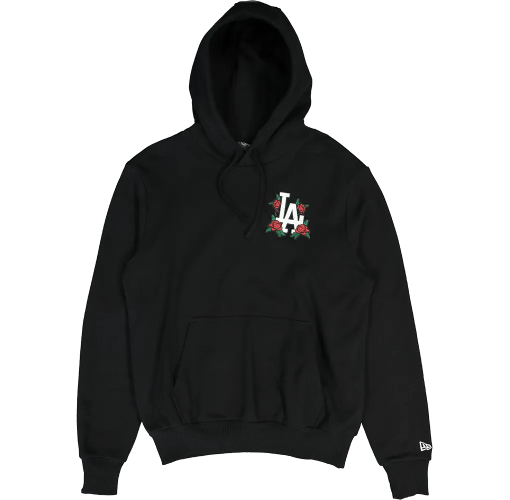 New Era Los Angeles Dodgers Rose Hoodie Black