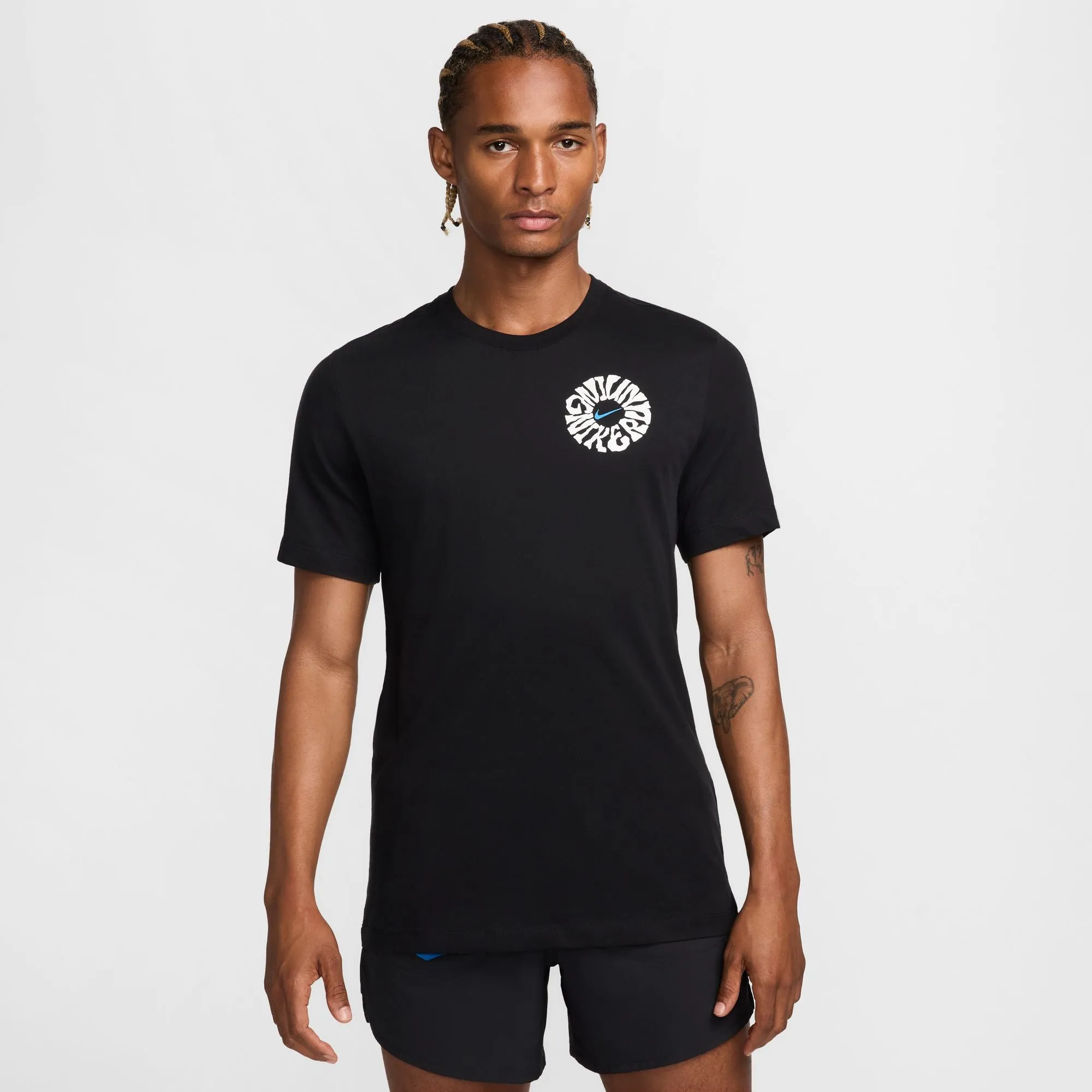 Nike Men's Graphic Globe Tee Black