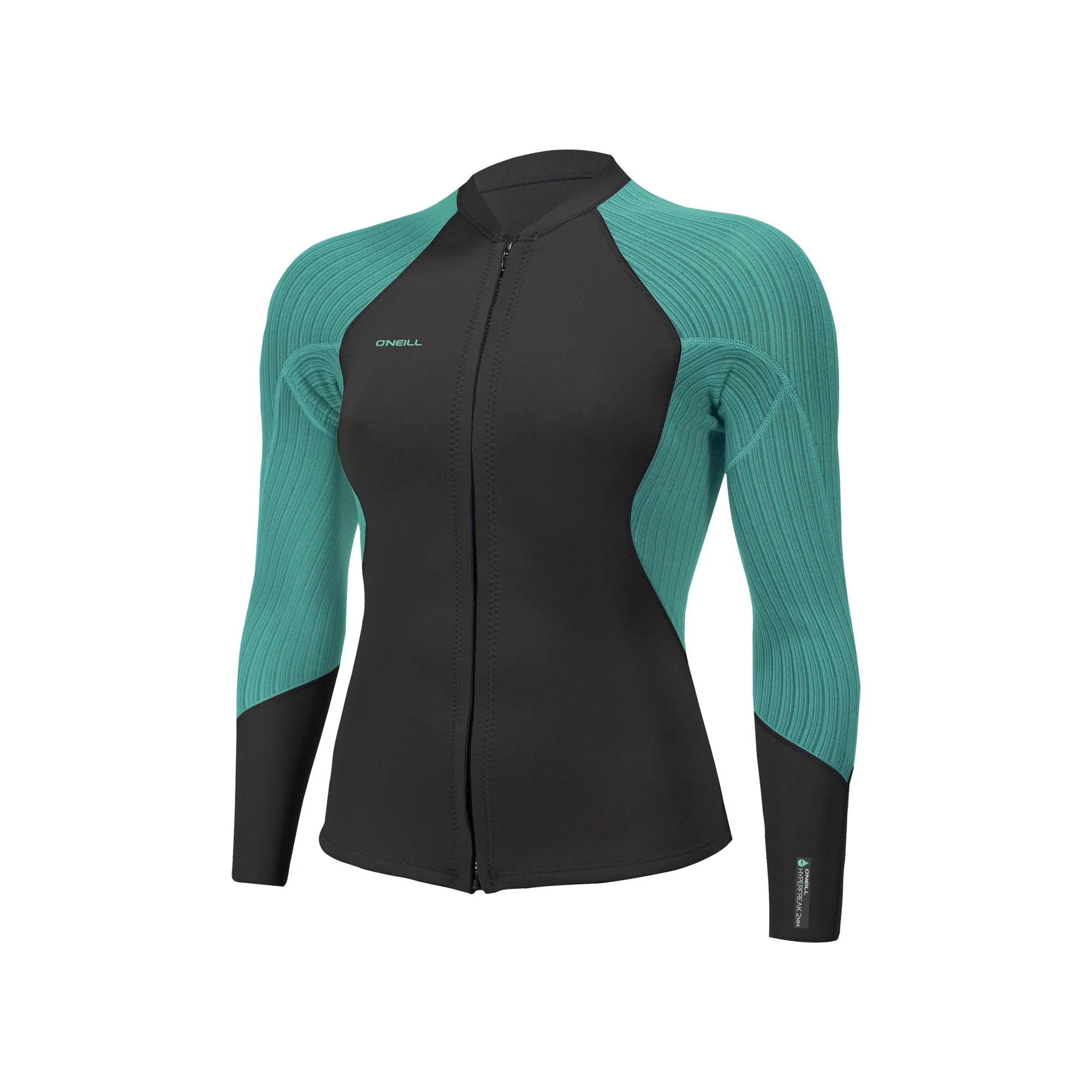 O'Neill Womens Hyperfreak 2mm Front Zip Neoprene Jacket