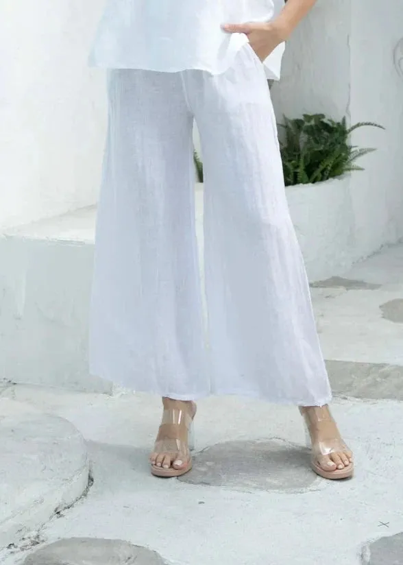 Orange - Anita's Relaxed Linen Pant