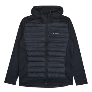 Out-shield™ Insulated Full Zip Shield Hybrid Hoodie-black