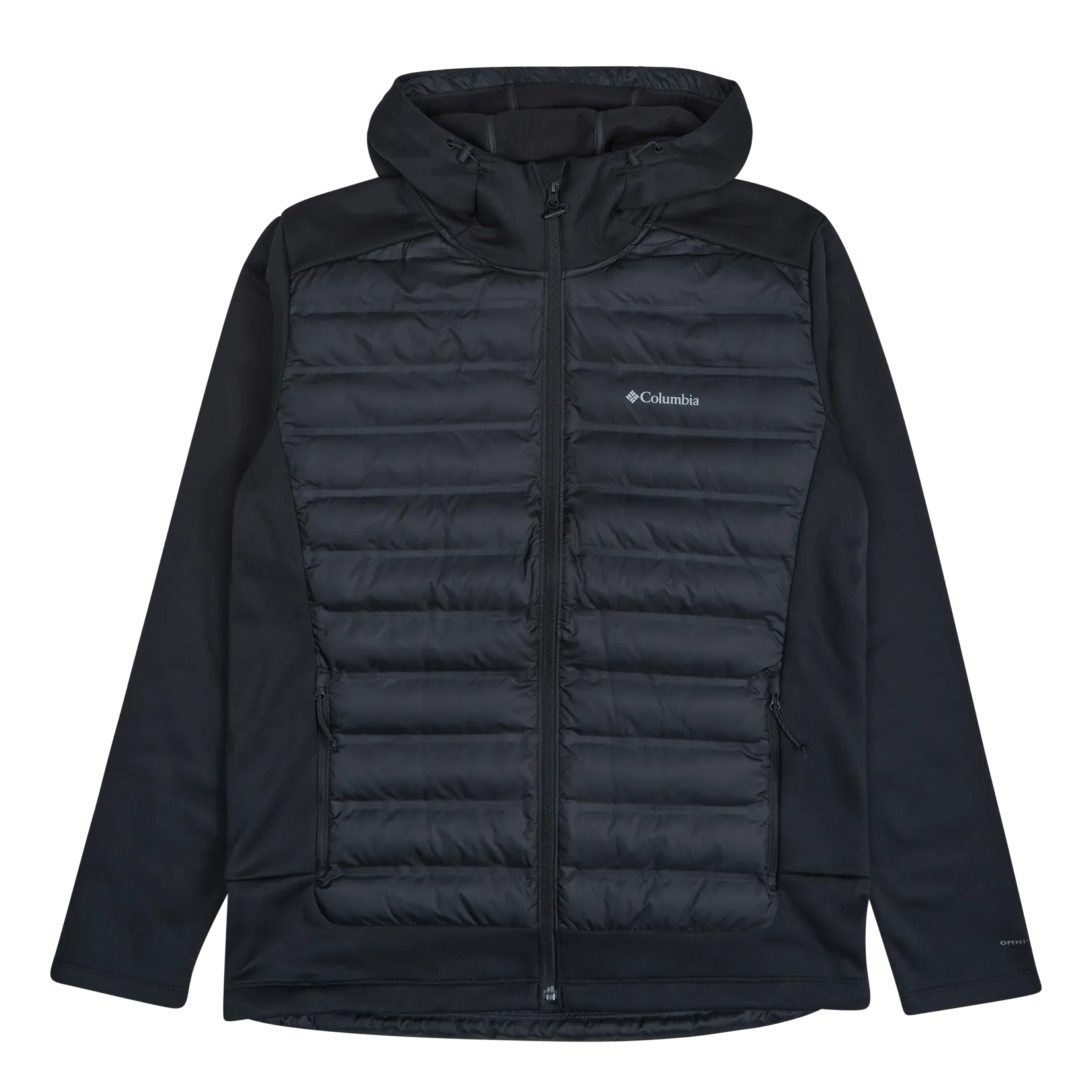 Out-shield™ Insulated Full Zip Shield Hybrid Hoodie-black