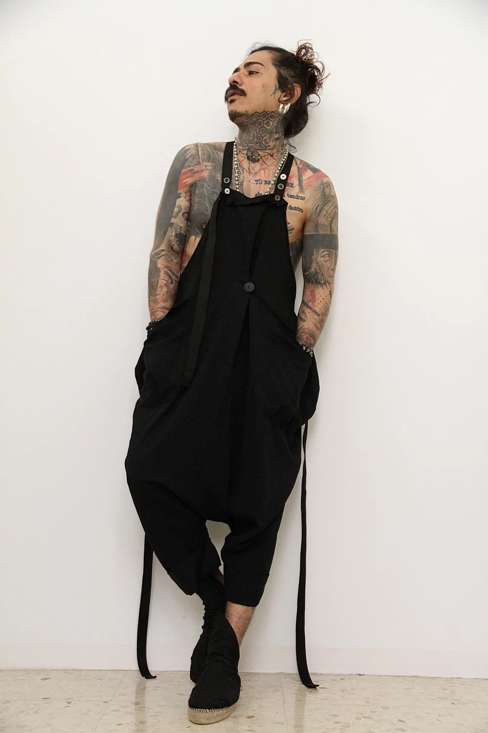 Overalls Magda black unisex