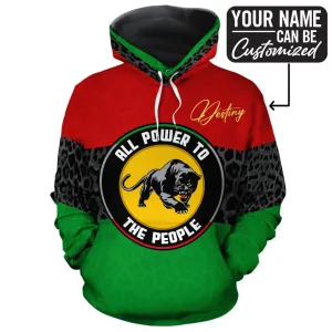 Pan African Panther All-over Hoodie