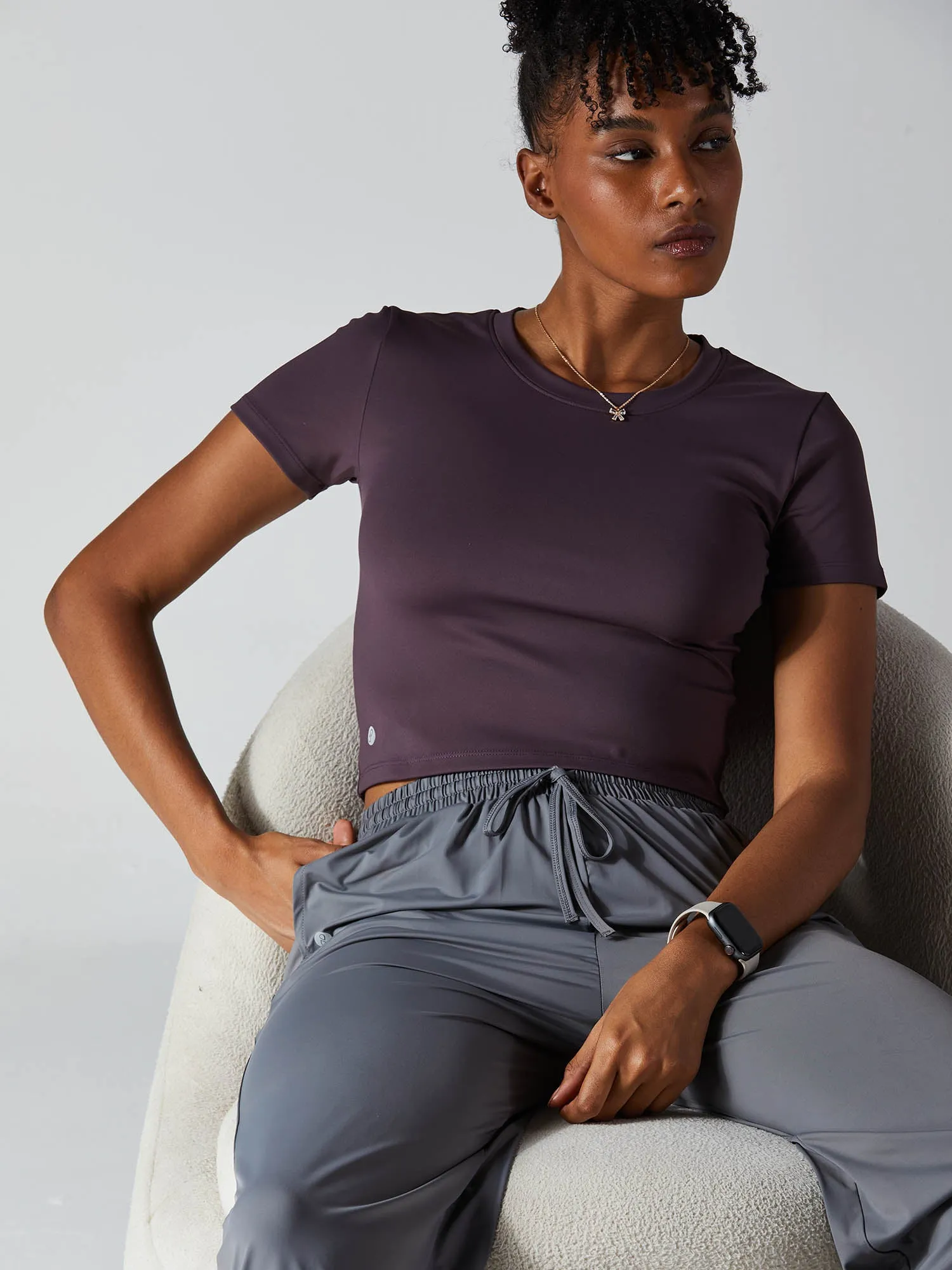 Purple AirLuxe Top