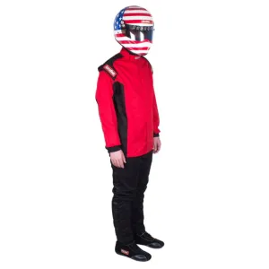 RaceQuip Single Layer Fire Suit Jacket - Red - 2XL - 131917