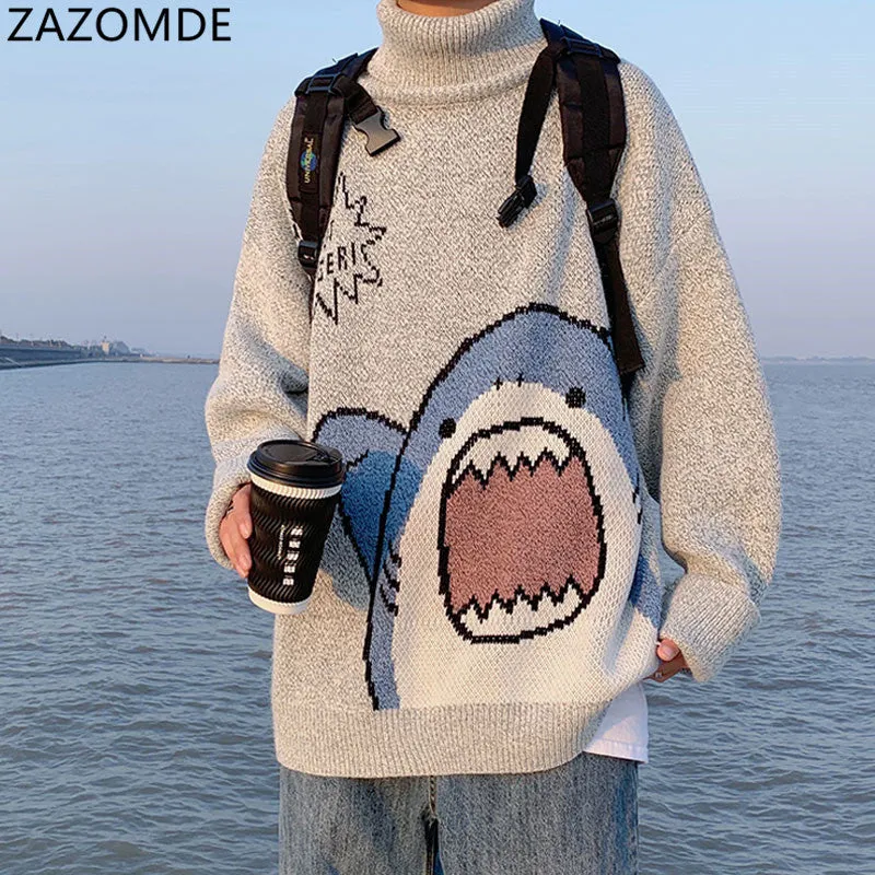 Rawr Shark Harajuku Turtleneck