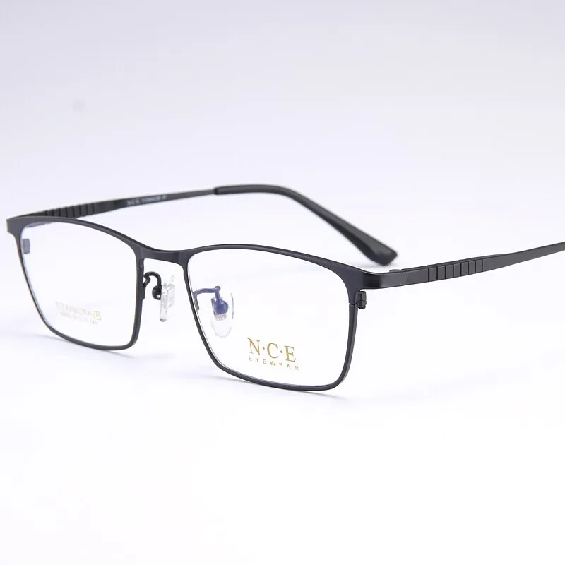 Reven Jate Unisex Full Rim Square Titanium Eyeglasses 5000