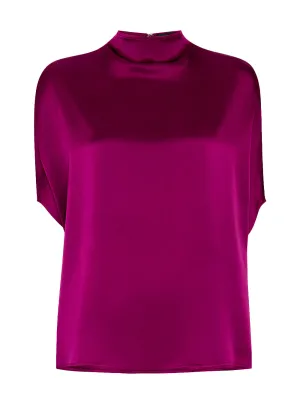 Satin Cape Tee