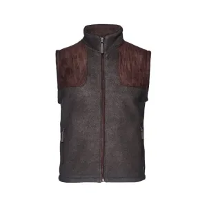 Seeland William II Fleece Waistcoat - Moose Brown