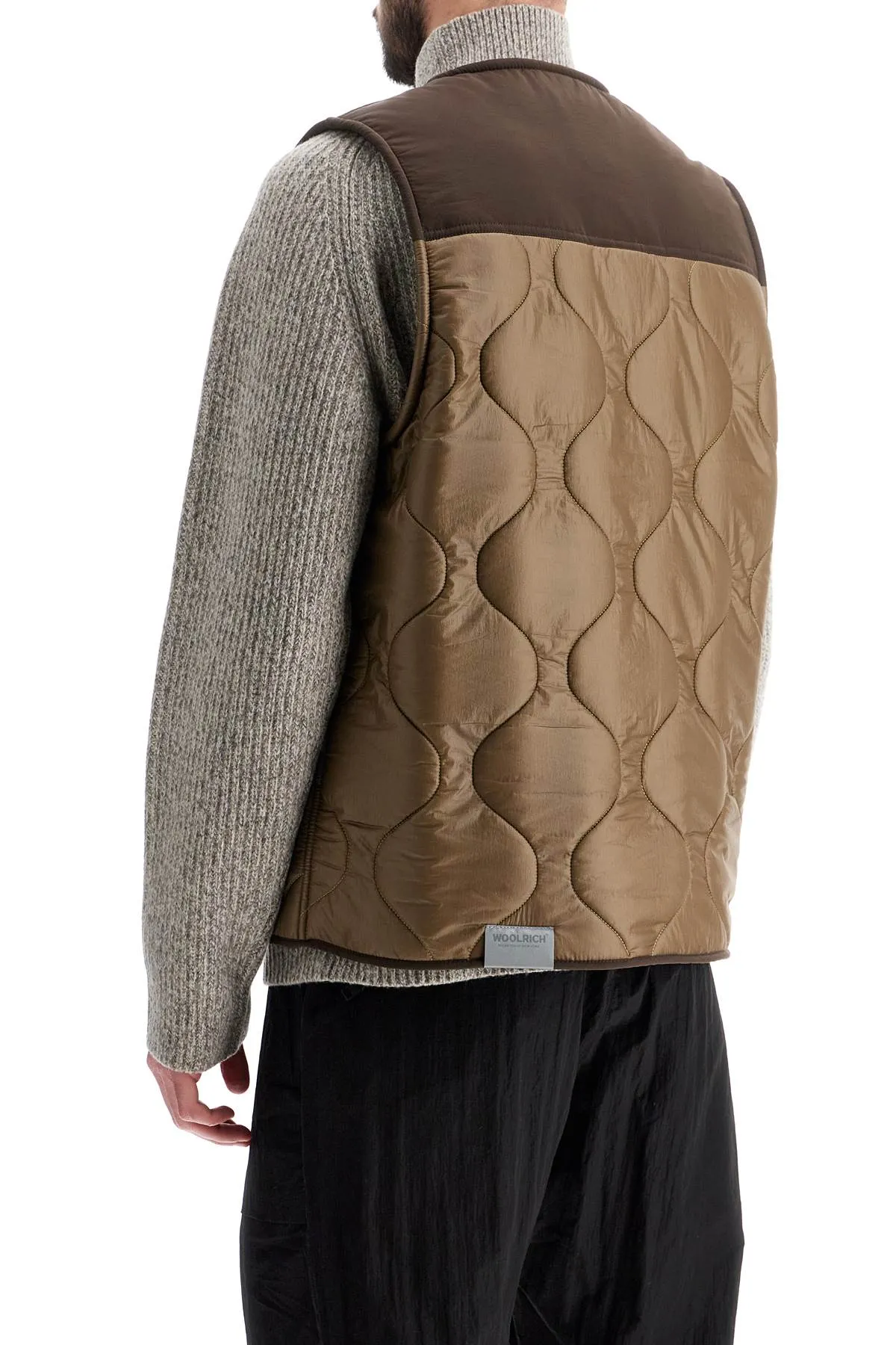 sherpa-lined vest by todd snyder CMWOOUT339MRTD0086 TAUPE