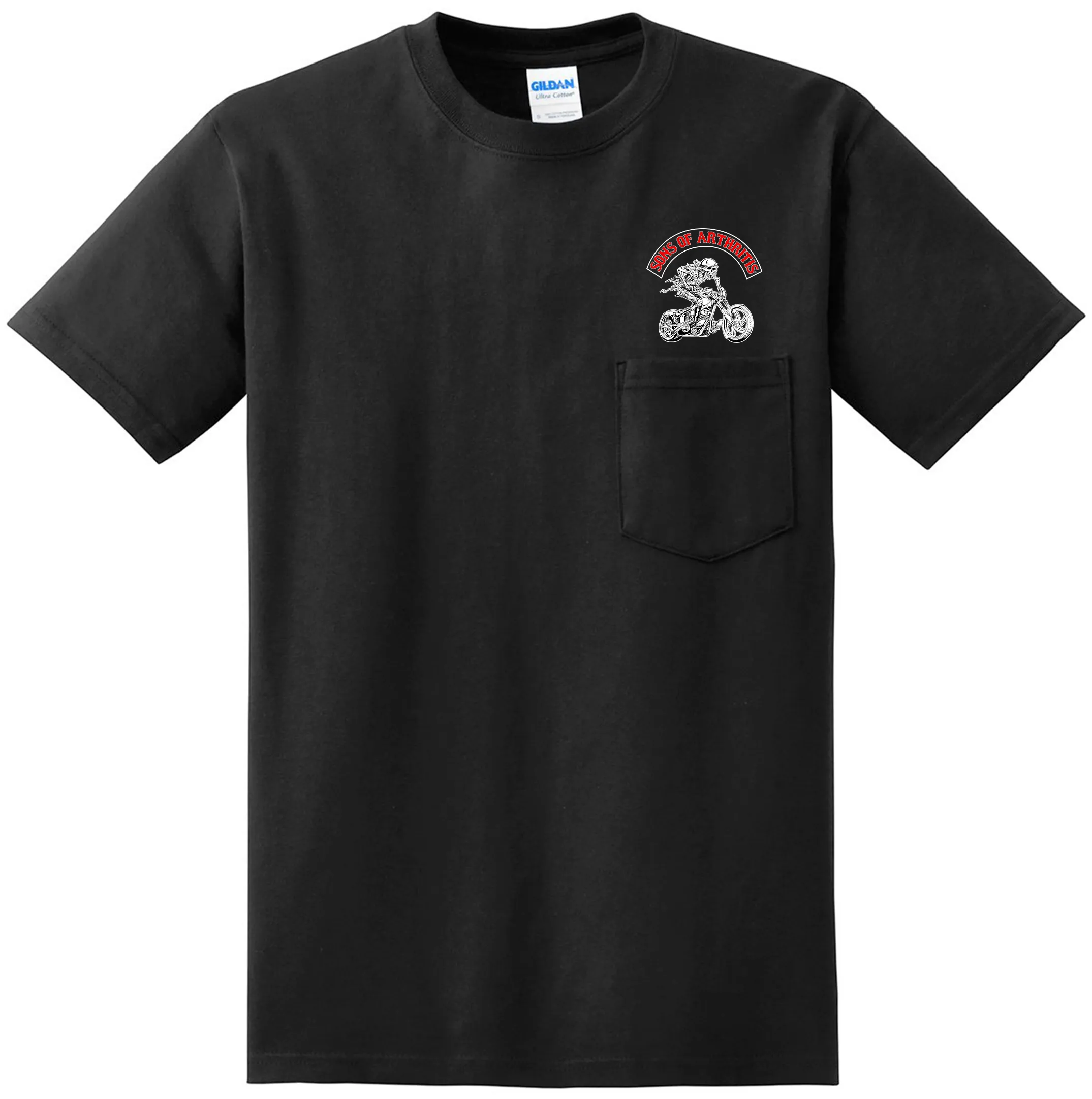 Sons of Arthritis Relic Chapter Pocket Tee (Black)