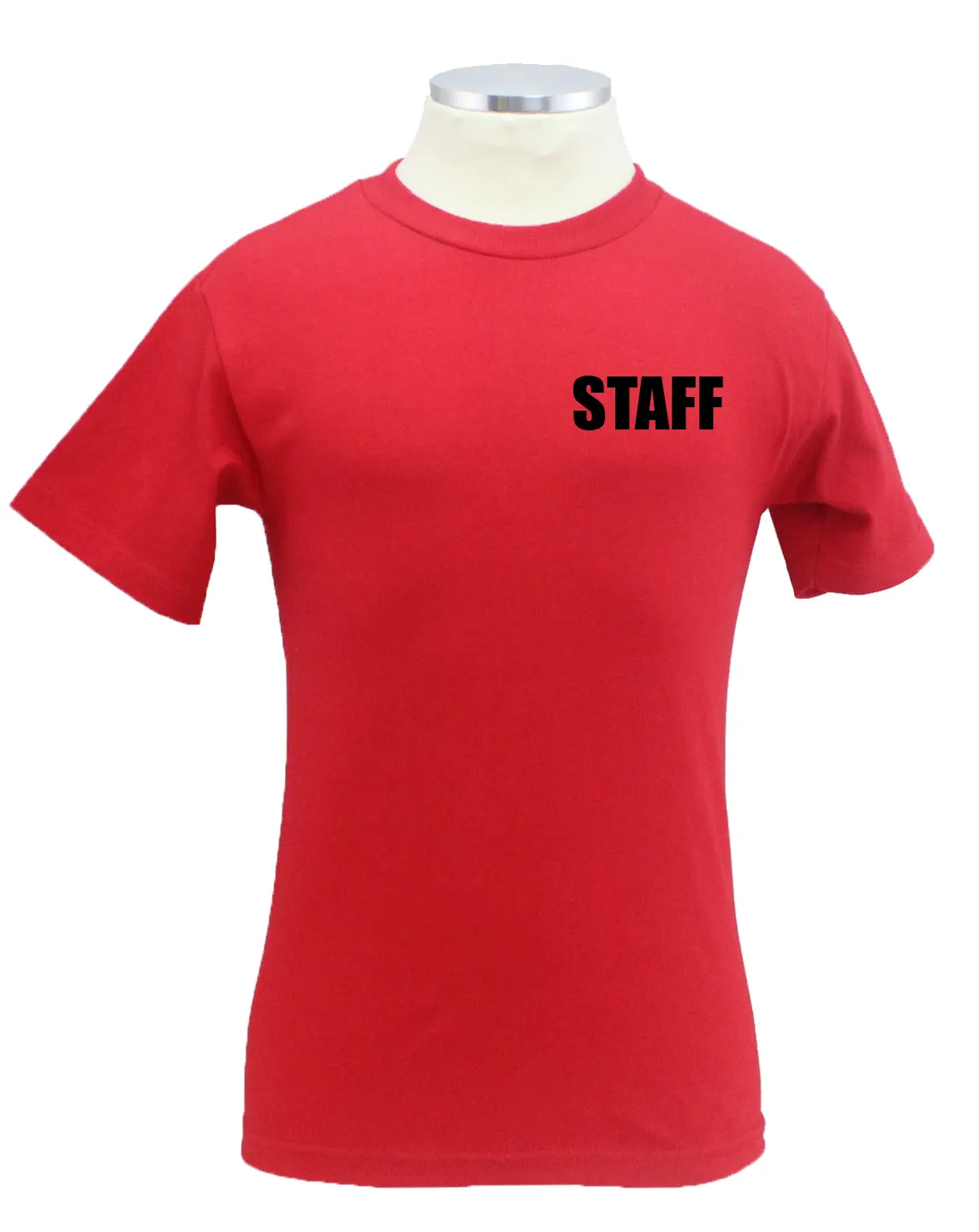 Staff ID 100% Cotton Short Sleeves T Shirts