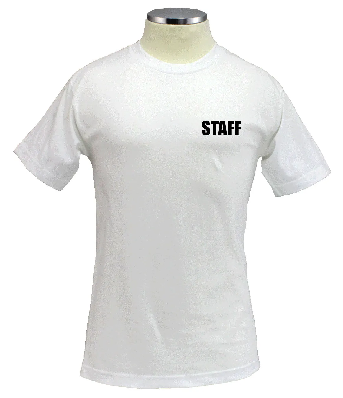 Staff ID 100% Cotton Short Sleeves T Shirts