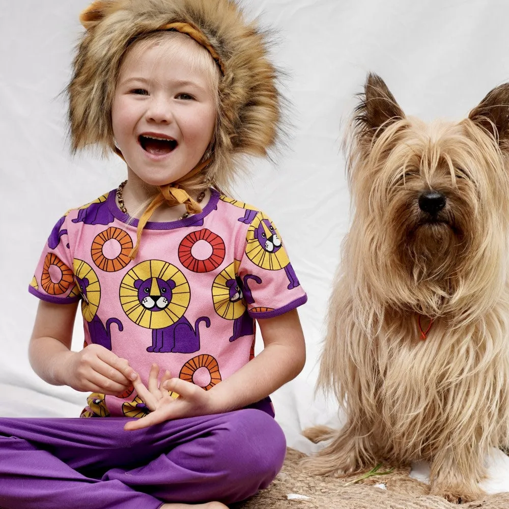 T-shirt with lions