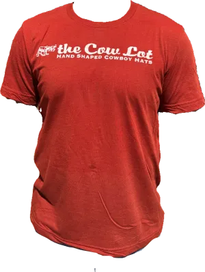 The Cow Lot Tee Shirt | Brick Triblend