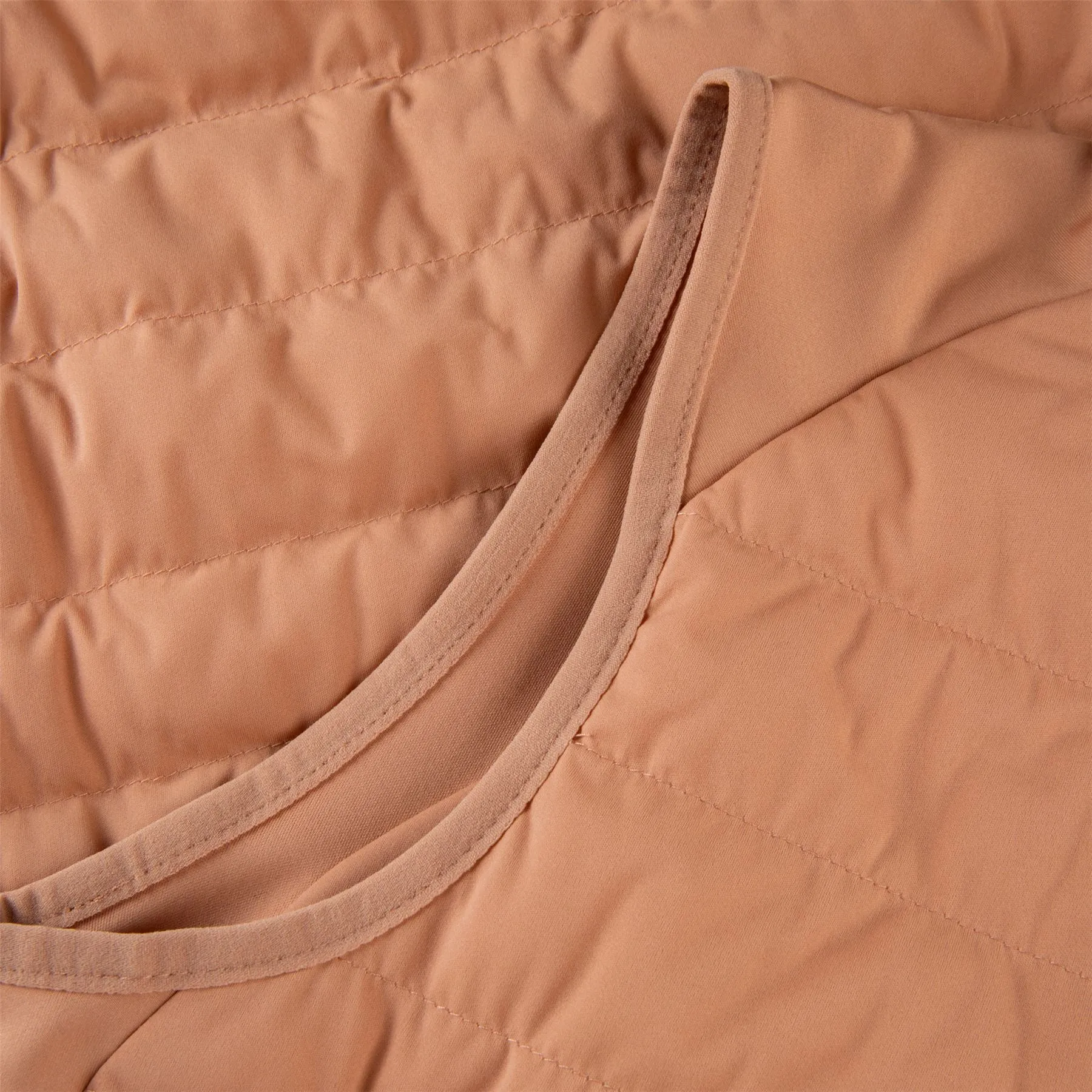 Womens Fuse Hybrid Vest Camel - AW23