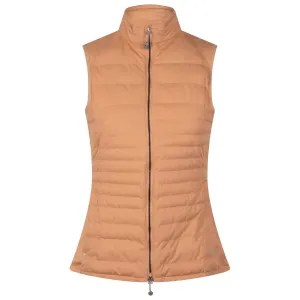 Womens Fuse Hybrid Vest Camel - AW23