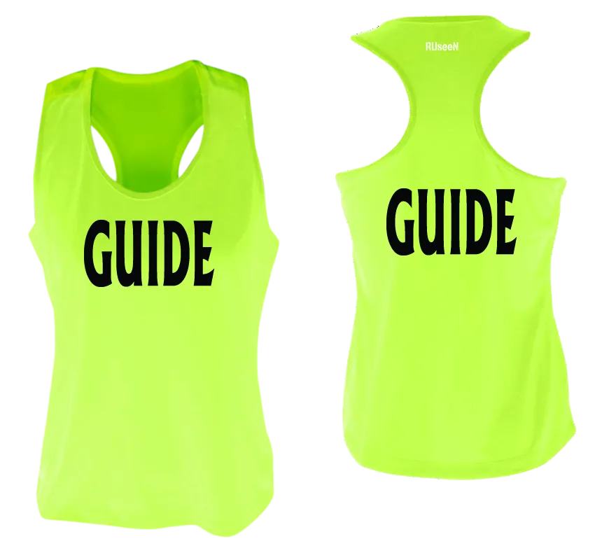 Women's GUIDE Tank Top - Reflective or Black Text