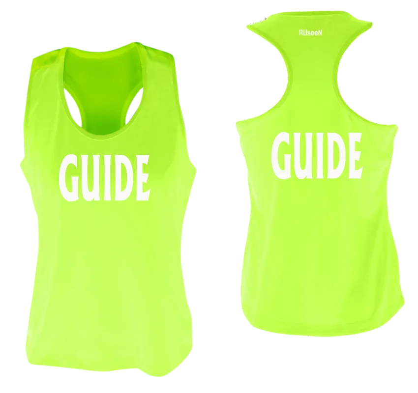 Women's GUIDE Tank Top - Reflective or Black Text