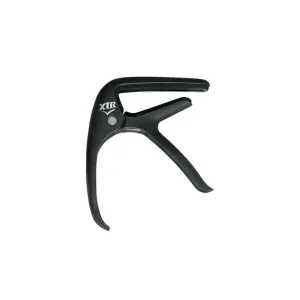 XTR GPX55B Acoustic Guitar Capo with Bridge Pin Puller in Black